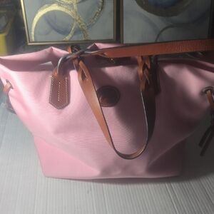 Dooney & Bourke Nylon Pink Tote